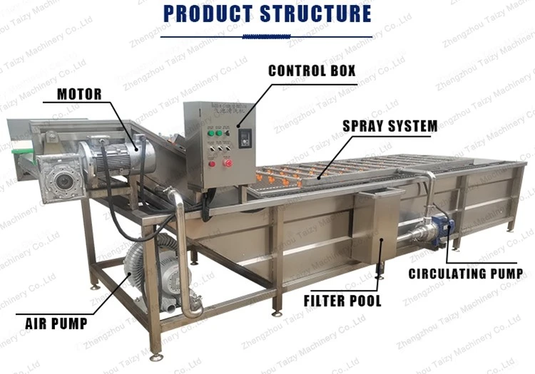 Tomato washing machine Tomato washing machine