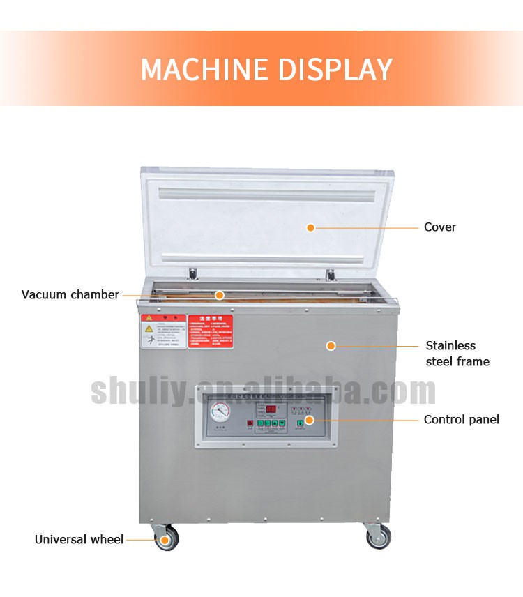 Rice brick vacuum packaging machine Rice brick vacuum packaging machine