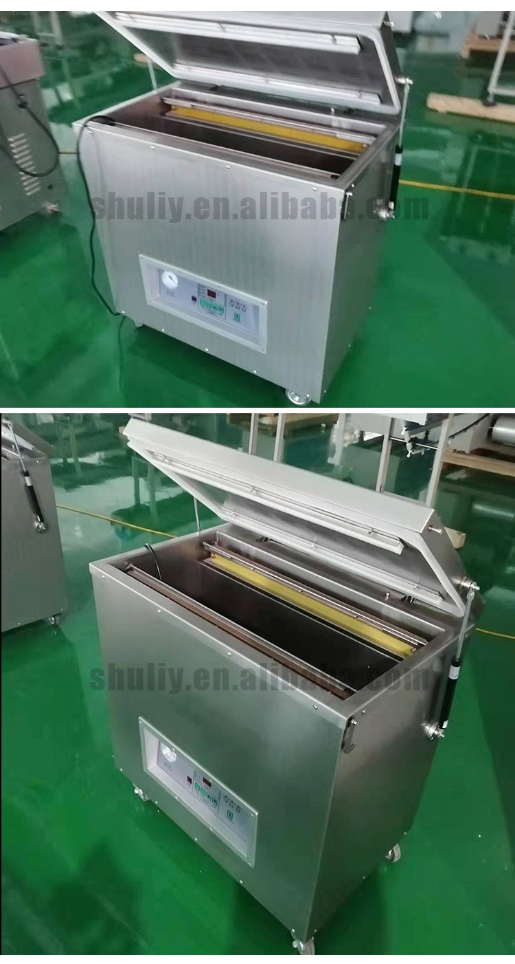 Rice brick vacuum packaging machine Rice brick vacuum packaging machine