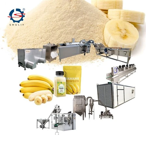 Linia produkcyjna proszku bananowego